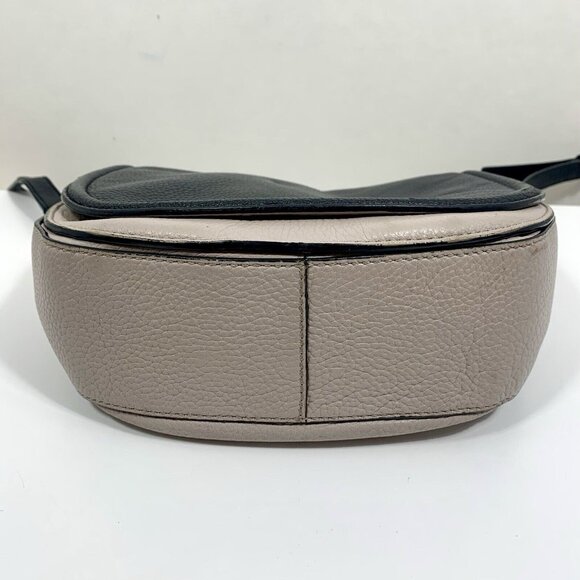 KATE SPADE NY Oliver Street Sadelle Pebbled Leather Saddle Bag Shoulder Handbag - Picture 11 of 16